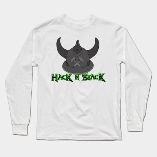 Hack n Stack Warrior helmet Long Sleeve T-Shirt